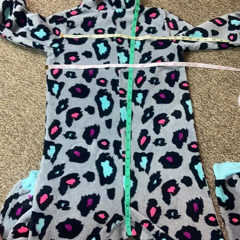 Total Girl Leopard Print Pijamas Junior Size XL 16